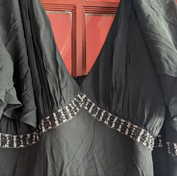 Adrianna Papell 'Occasions' beaded silk gown - Picture 3 of 8